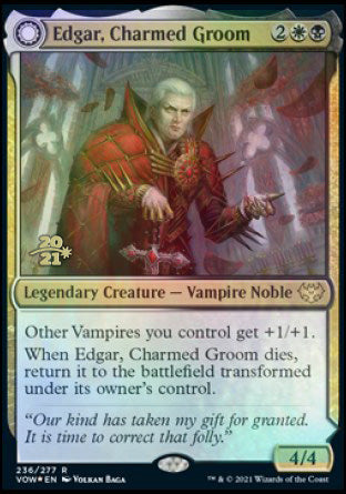 Edgar, Époux enchanté // Cercueil d'Edgar Markov [Innistrad: Vœu de sang Promos d'avant-première]