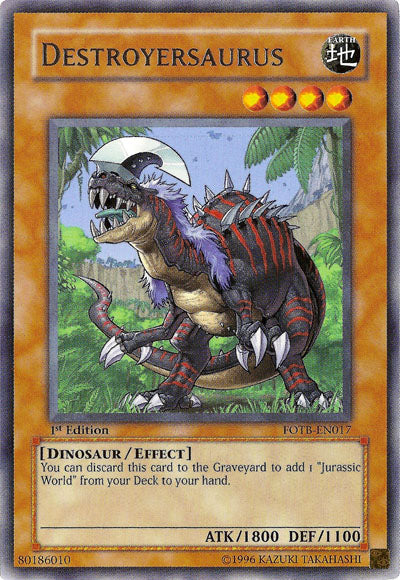 Destroyersaurus [FOTB-FR017] Rare