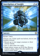 Inscripción de la Perspicacia [Promos de Prerelease de Zendikar Rising]