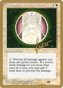 Cercle de Protection : Vert (Bertrand Lestree) (SB) (4ED) [Pro Tour Collector Set]