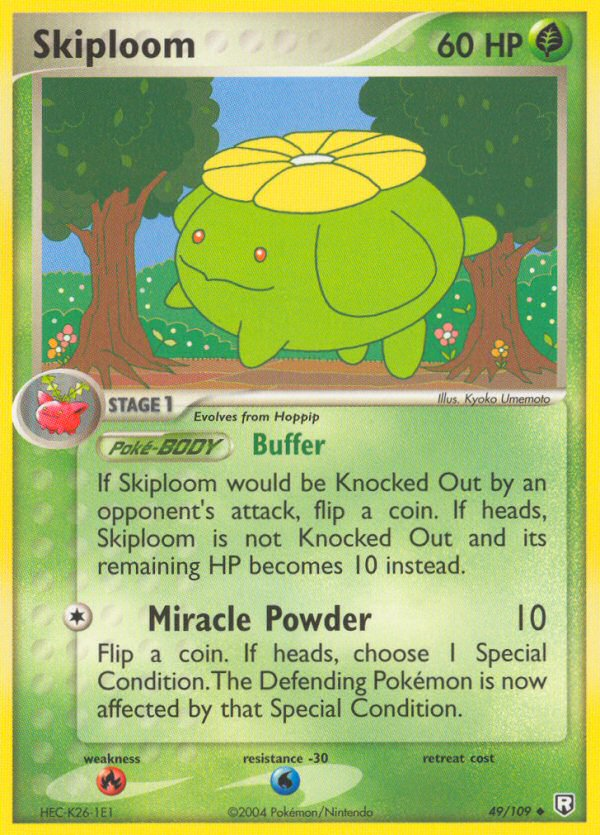 Skiploom (49/109) [EX: Regreso del Team Rocket]
