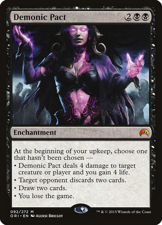 Pacte démoniaque [Magic Origins]