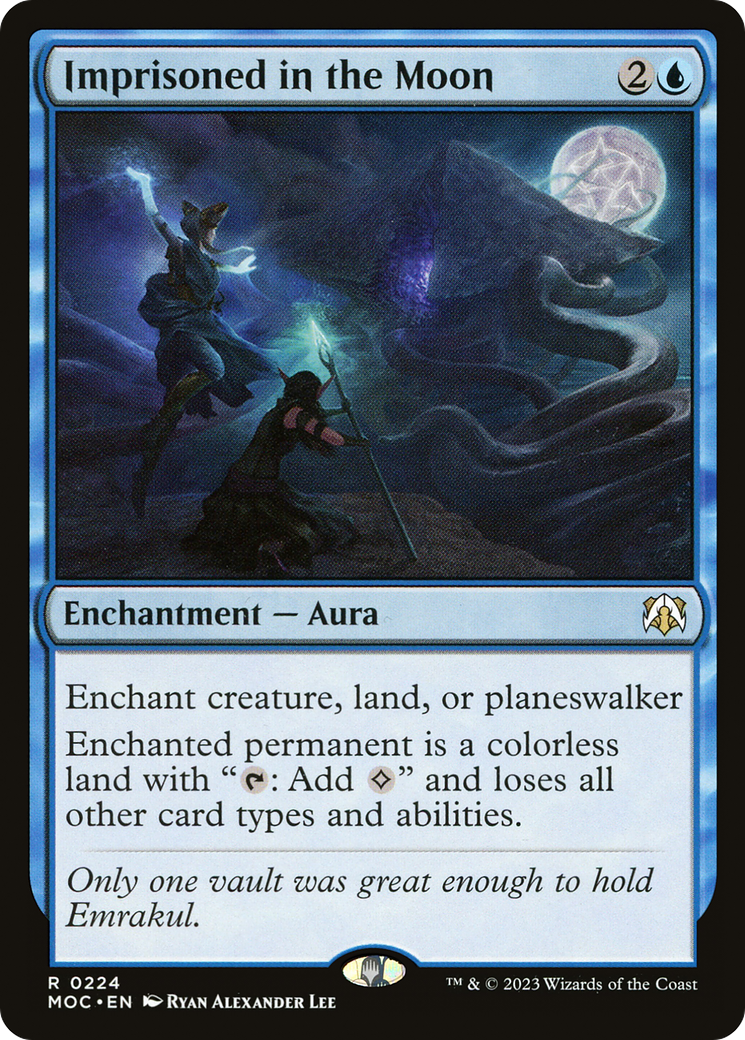 Aprisionada en la Luna [Marcha de las Máquinas Commander]