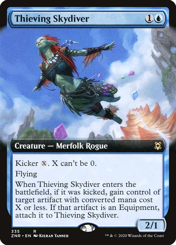 Voleuse des cieux (Extended Art) [Zendikar Rising]