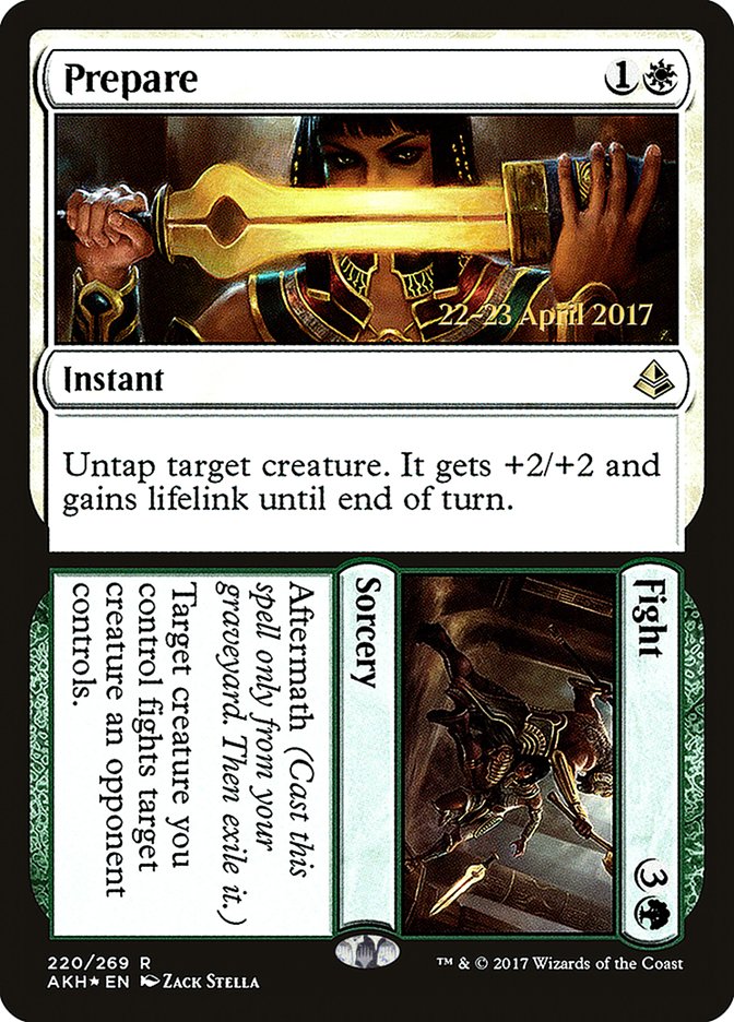 Préparez // Combattez [Promos avant-première d’Amonkhet]