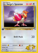 Spearow de Lt. Surge (52/132) [Héroes de Gimnasio 1ª Edición]