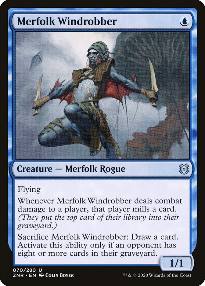 Brigand sylvestre merfolk [Renaissance de Zendikar]