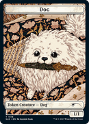 Jeton recto-verso Chien // Chat [Deck Commander Secret Lair : Jetons Chiens et Chats à Gogo]