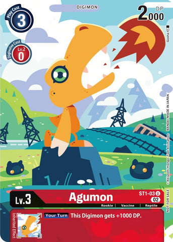 Agumon [ST1-03] (Box Topper) [Fase Dimensional]