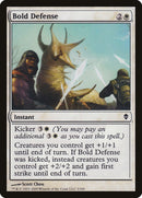 Défense téméraire [Zendikar]