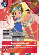 Takato Matsuki [EX2-056] (Arte Alternativo) [Peligro Digital]