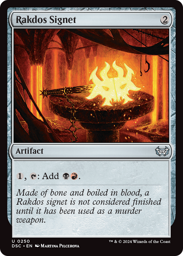 Sceau de Rakdos [Duskmourn: Commandant de la Maison de l'Horreur]