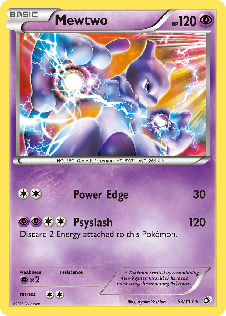 Mewtwo (53/113) [Noir & Blanc : Trésors Légendaires]