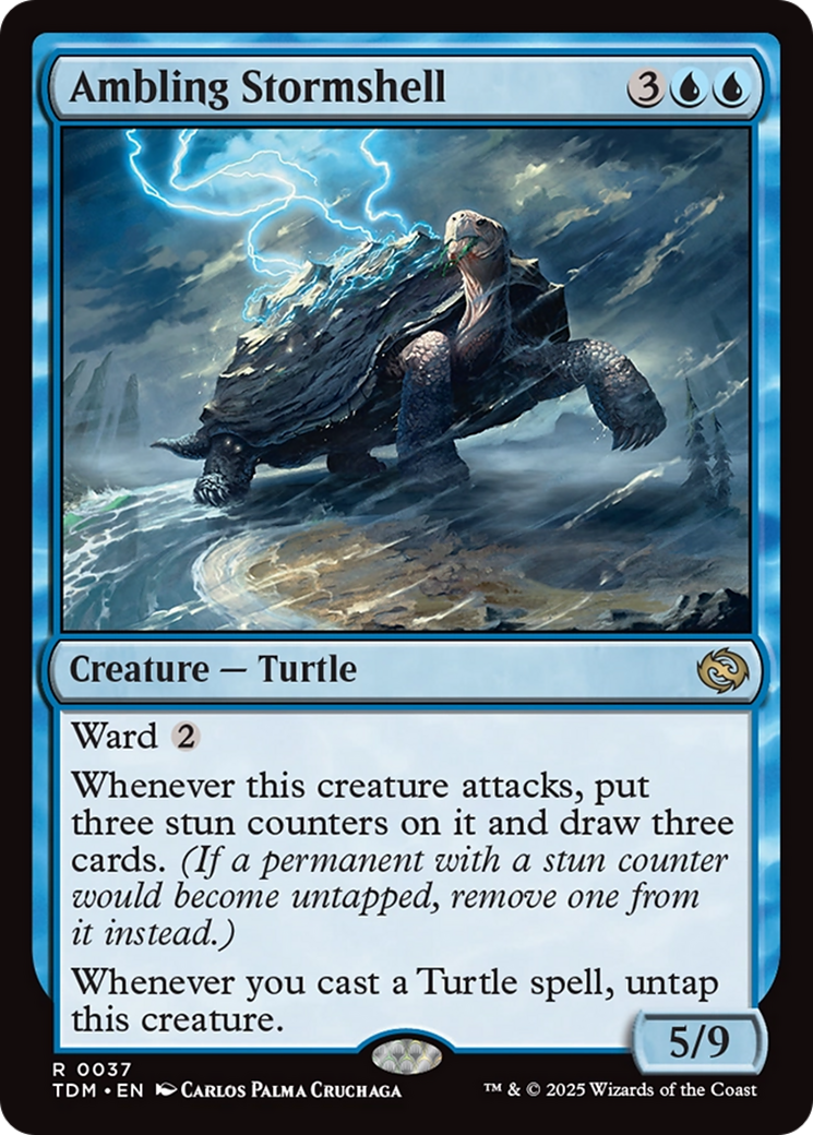 Carapace-tempête nonchalante [Tarkir : Rafale draconique]