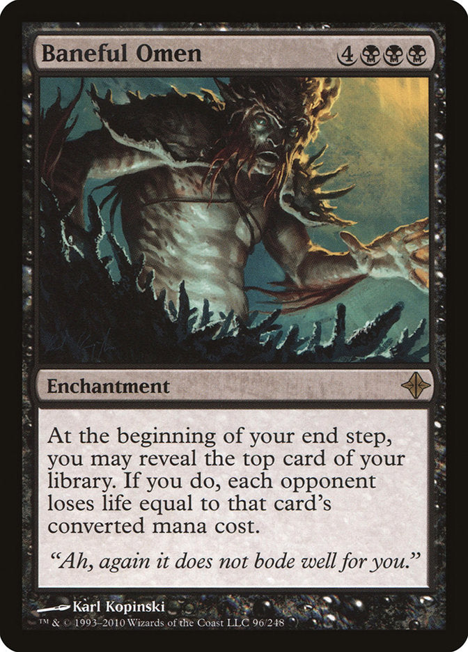 Omen funeste [L'Ascension des Eldrazi]