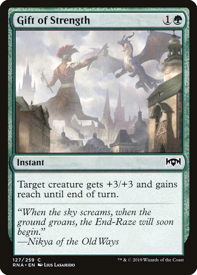 Don de force [Allégeance de Ravnica]