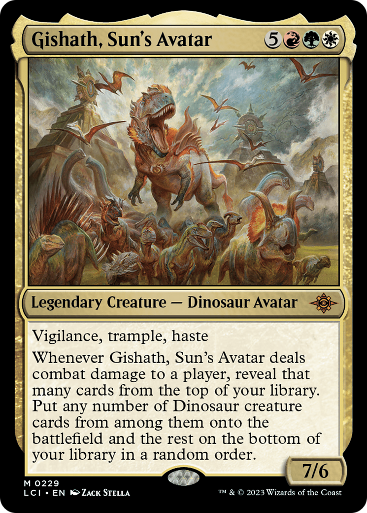 Gishath, avatar du soleil [Les cavernes oubliées d'Ixalan]