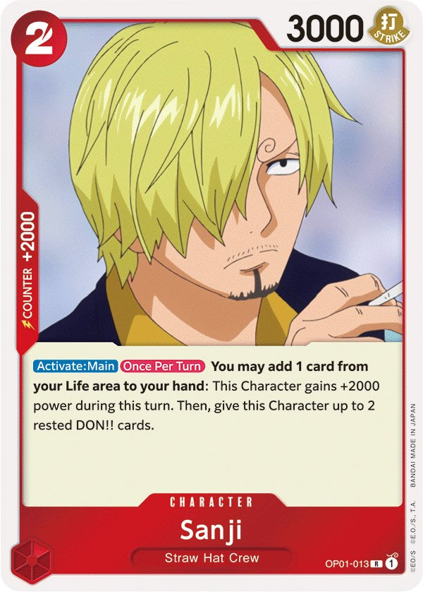 Sanji (Mazo de demostración 2023) [Cartas promocionales de One Piece]