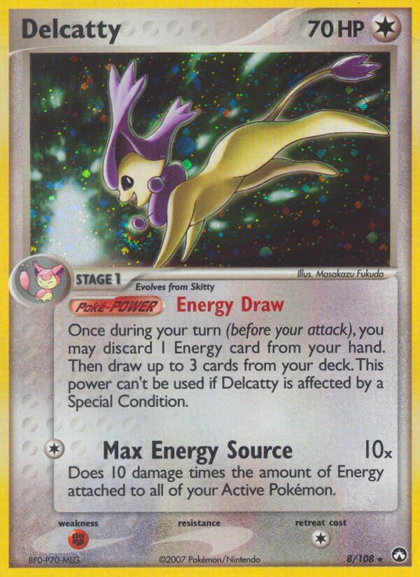 Delcatty (8/108) (Exclusiva Mazo Temático) [EX: Guardianes del Poder]