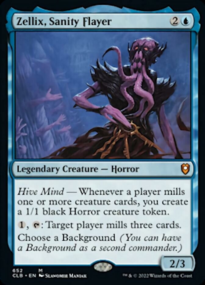 Zellix, mutilador de la cordura [Commander Legends: Battle for Baldur's Gate]