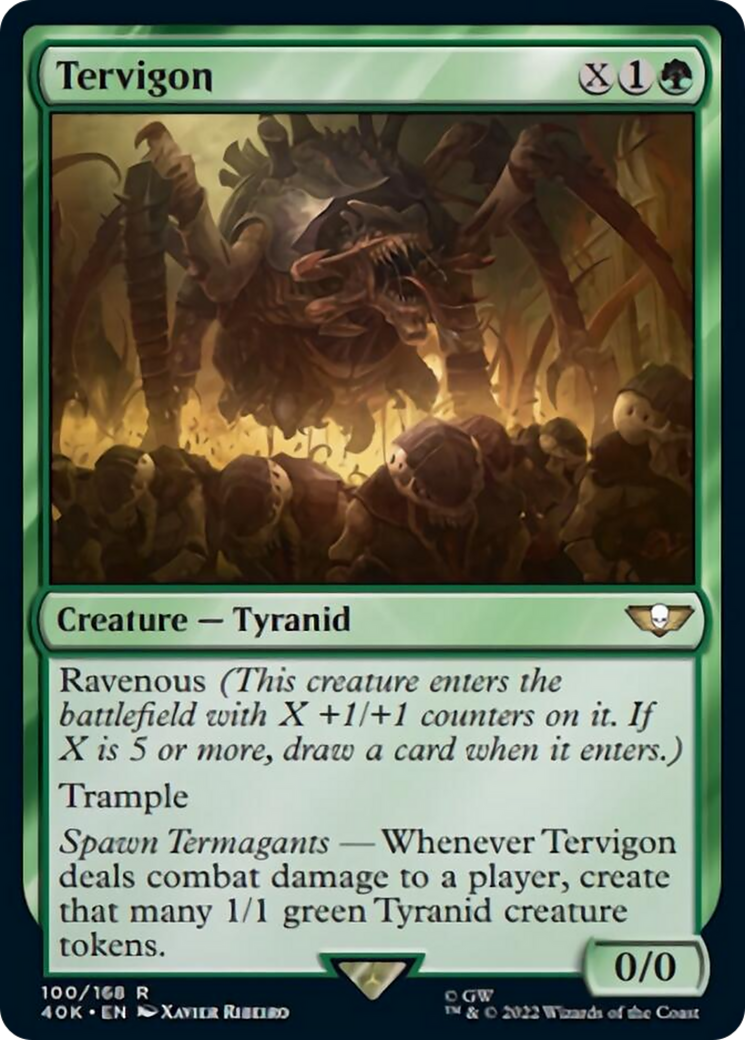 Tervigon (Feuille texturée) [Warhammer 40,000]