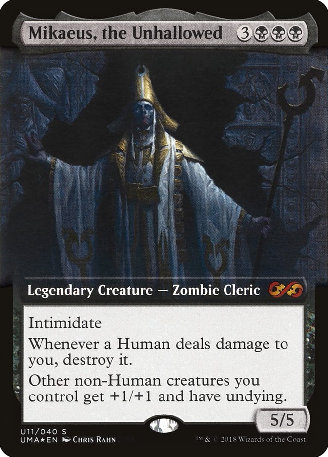 Mikaeus, the impie (sur-booster) [Booster d'illustration Ultimate Masters]