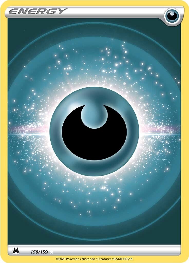 Energía Oscura (158/159) (Textura Full Art) [Espada y Escudo: Cenit Supremo]