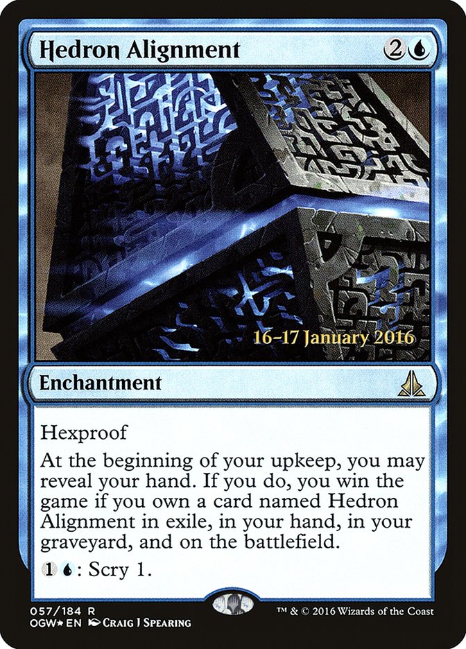 Alignement d'hèdron [Promos Avant-première Le serment des Sentinelles]