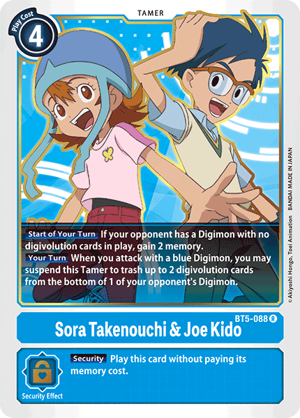 Sora Takenouchi y Joe Kido [BT5-088] [Battle of Omni]
