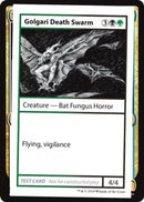 Nuée mortelle golgarie (Édition 2021) [Cartes de test de boosters mystères]