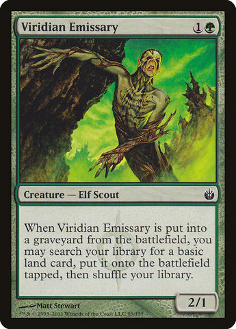 Emisario Viridiano [Mirrodin Sitiado]