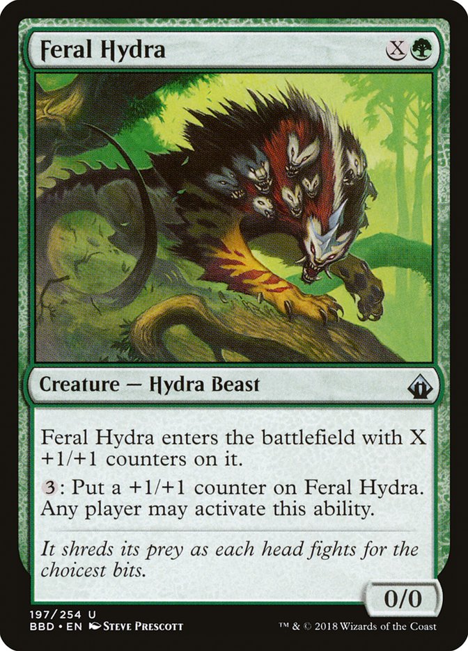 Hydre sauvage [Battlebond]