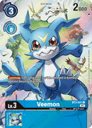 Veemon [BT3-021] (Topper de Caja 1er Aniversario) [Cartas Promocionales]