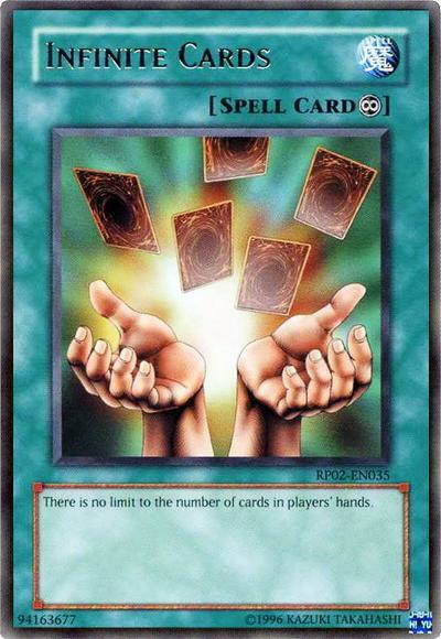 Cartes infinies [RP02-FR035] Rare