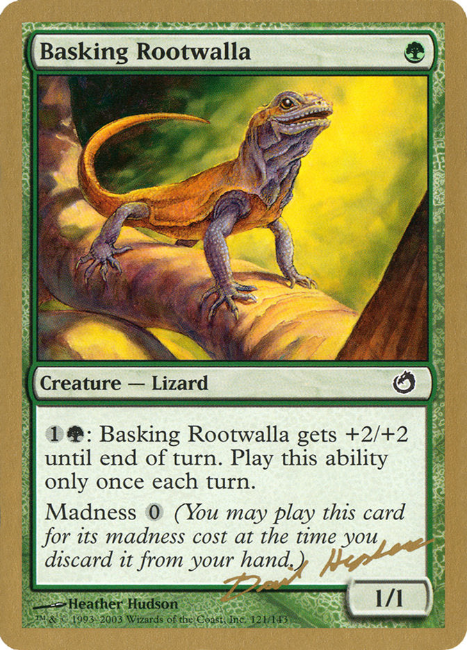 Rootwalla se prélassant (Dave Humpherys) [World Championship Decks 2003]