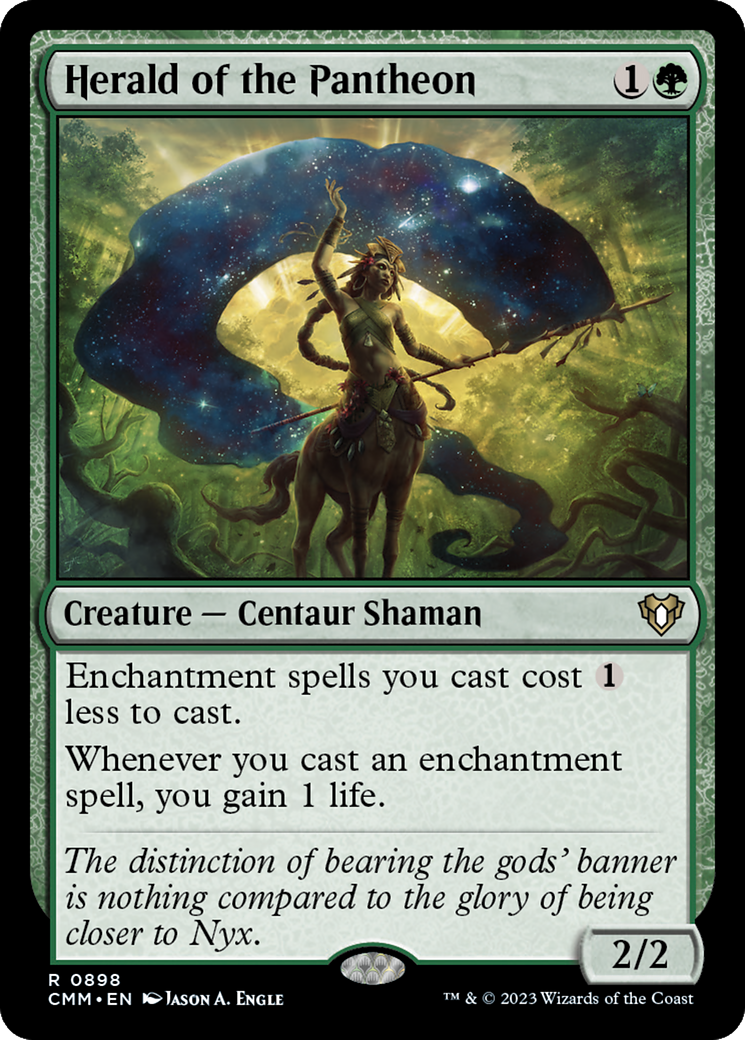 Héraut du Panthéon [Commander Masters]