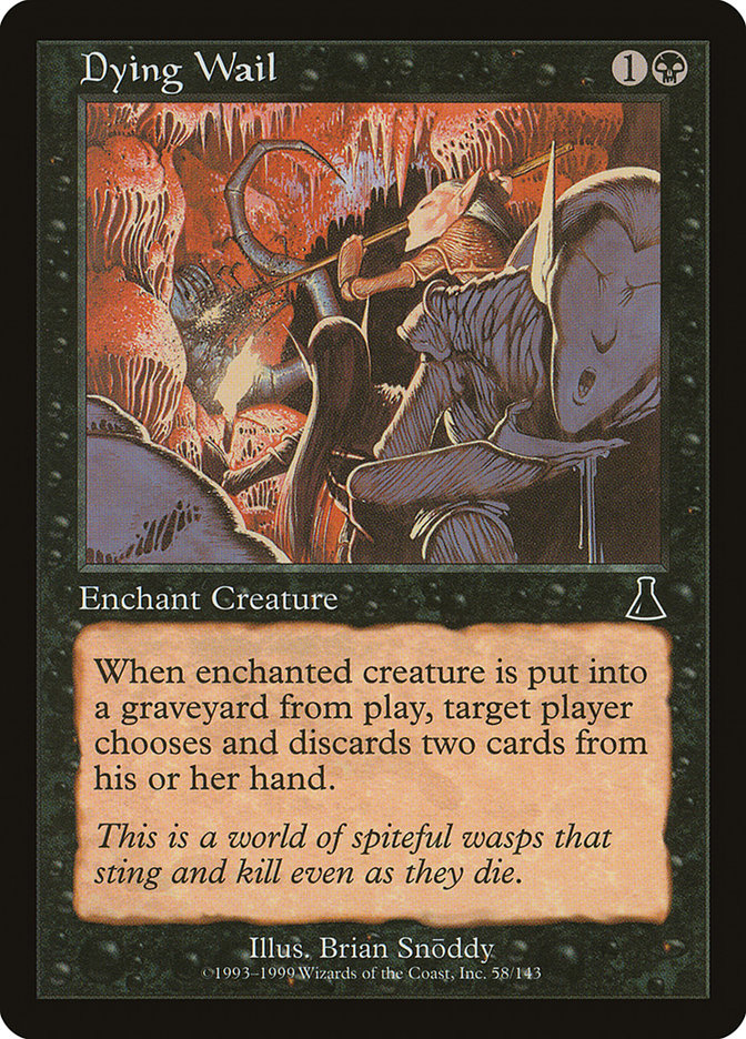 Gémissement mourant [Destinée d'Urza]