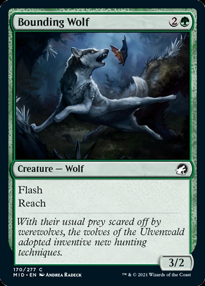 Loup bondissant [Innistrad : Chasse de minuit]