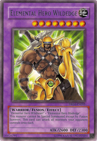 Héroe Elemental Wildedge [DR04-EN095] Rara