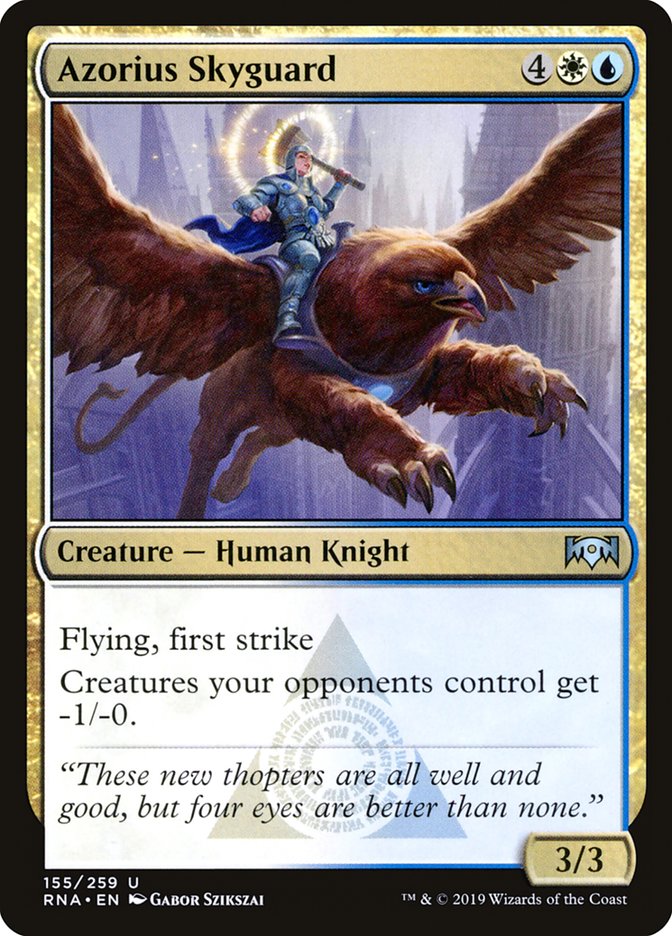 Garde Céleste d'Azorius [Allégeance de Ravnica]