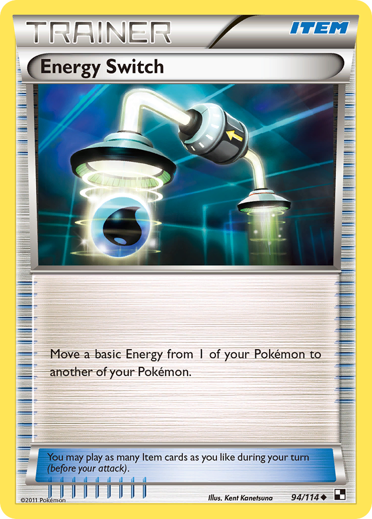 Permutation d'énergie (94/114) [Noir & Blanc : Set de Base]