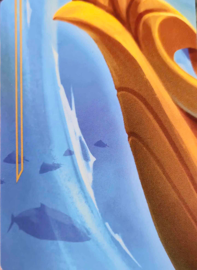 Azurite Sea Puzzle Insert - (Middle Right) [Azurite Sea]