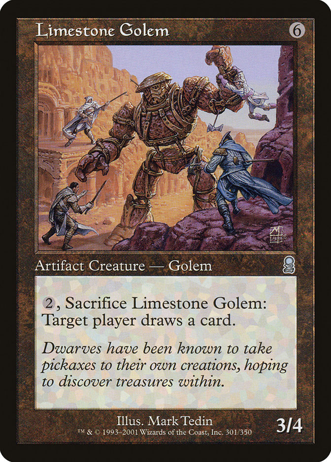 Golem calcaire [Odyssée]