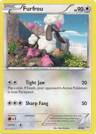 Furfrou (20/30) [XY: Kit du Dresseur - Bruyverne]