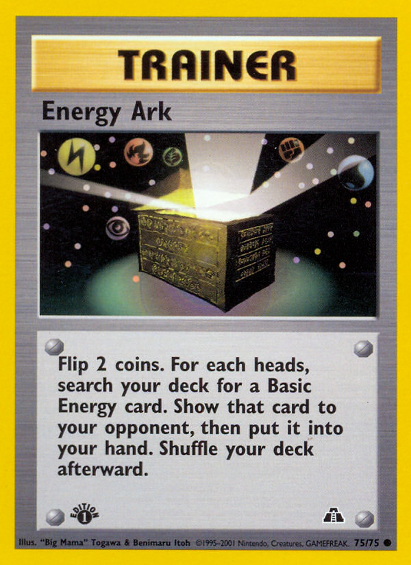 Arca de energía (75/75) [Neo Discovery 1.ª edición]