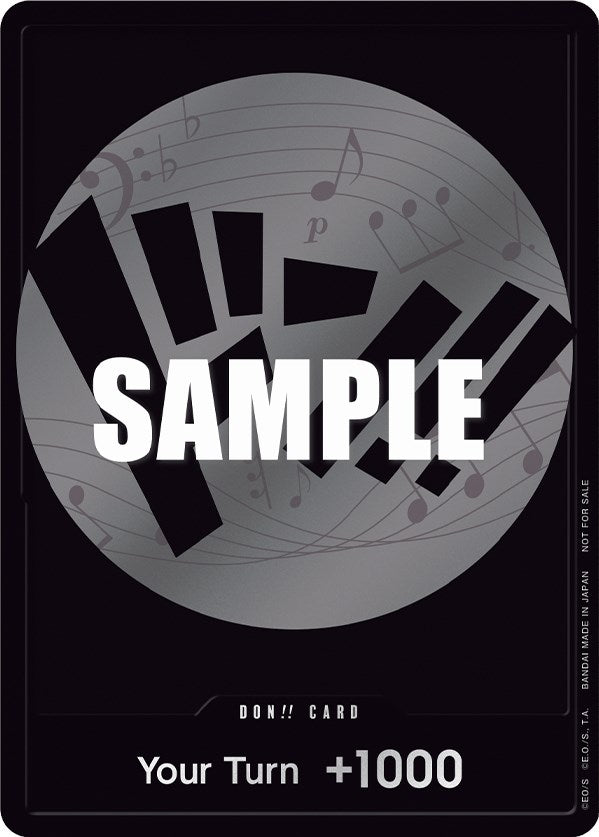 ¡¡DON!! Carta (Plata) [Cartas Promocionales de One Piece]
