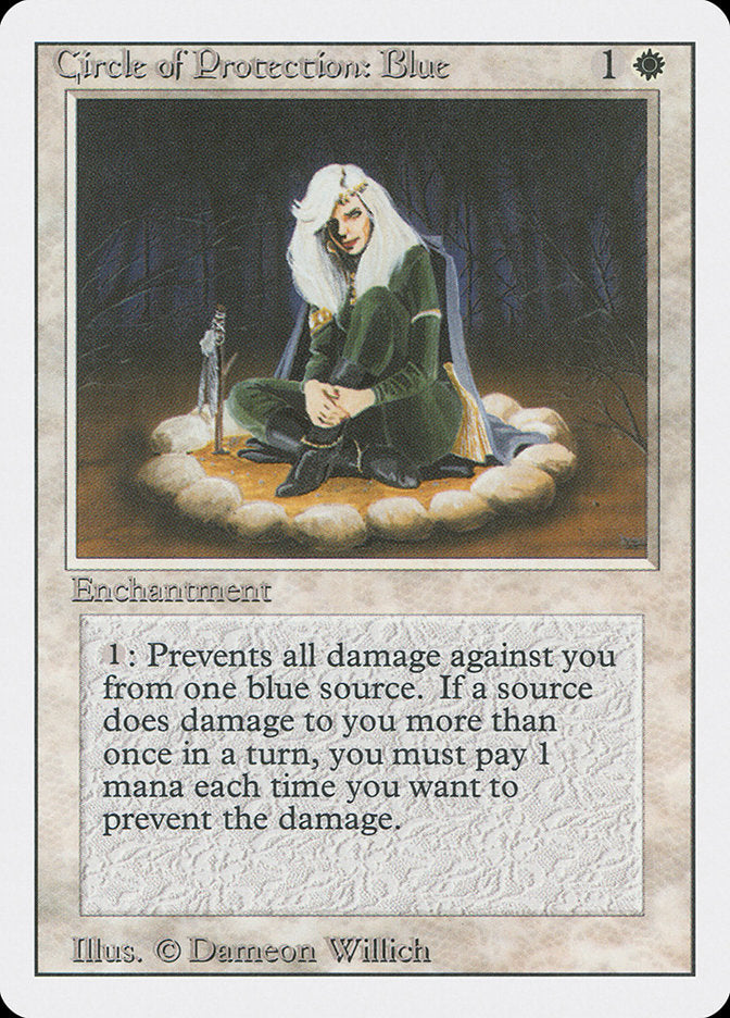 Cercle de Protection : Bleu [Édition Révisée]