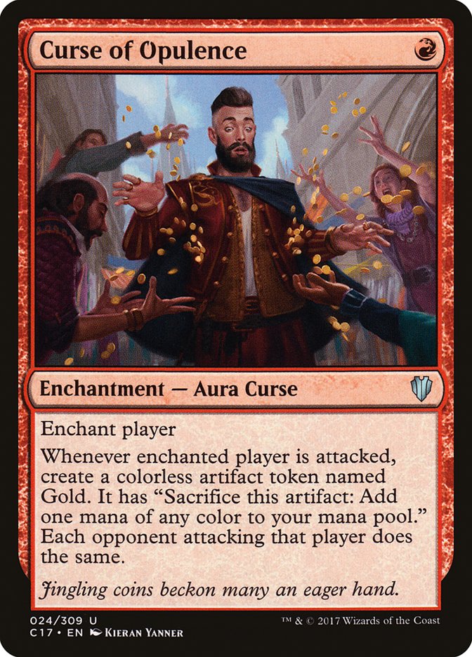 Maldición de opulencia [Commander 2017]