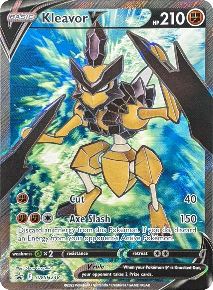 Kleavor V (SWSH248) [Espada y Escudo: Promociones Black Star]