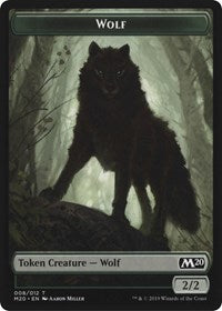 Jeton double-face Zombie // Loup [Jetons Game Night 2019]